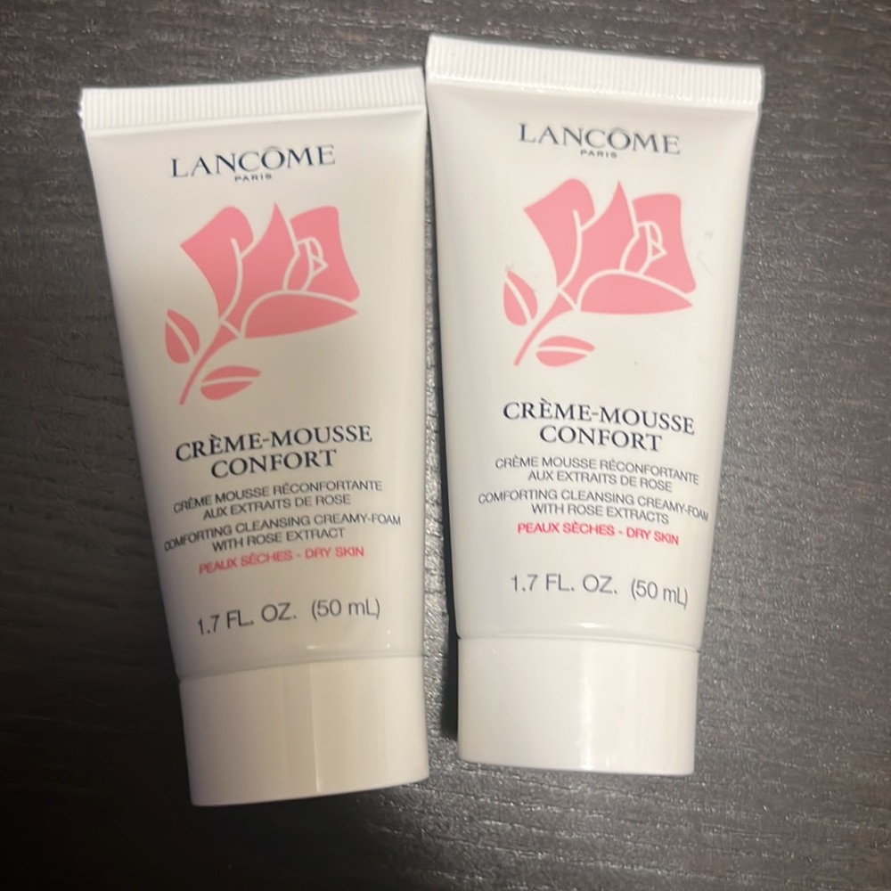 Lancome radiance cleanser foam set of two